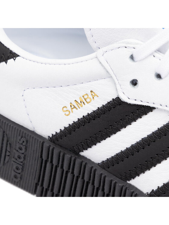 adidas Sneakersy adidas Sambarose W FV0767 Biela