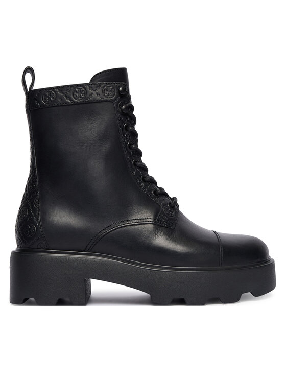Tory Burch Turistická obuv Tory Burch T Monogram Lug 178112 Černá