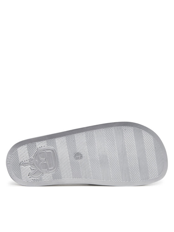 KARL LAGERFELD Шльопанці KARL LAGERFELD Kondo 2.0 KL80908A Срібний
