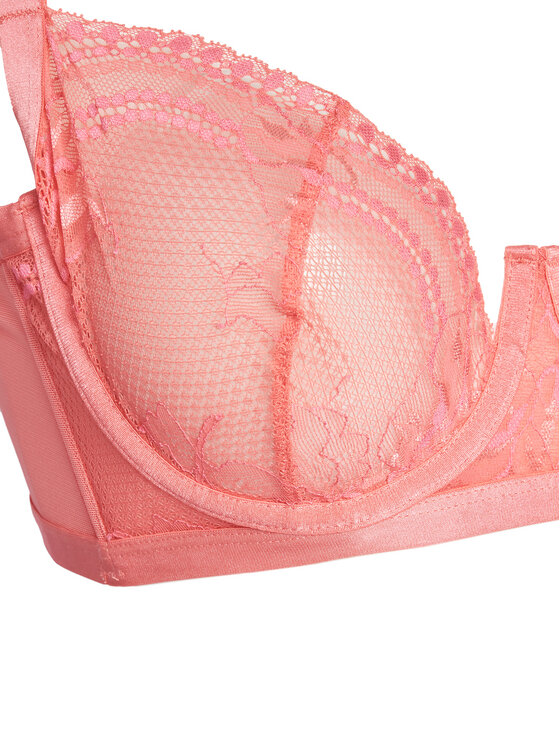 Hunkemöller Hunkemöller Nedrček s kostjo Hana 204675 Roza