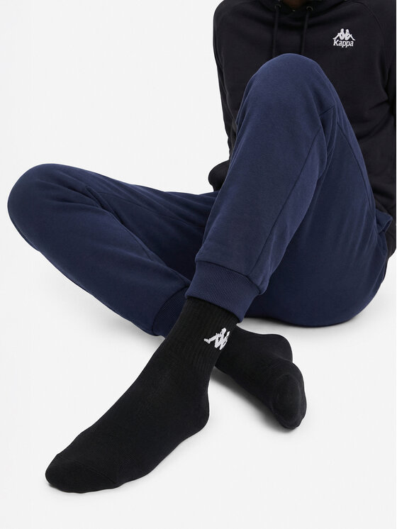 Kappa Короткі шкарпетки Kappa Z4444_AW24 (3-PACK) Чорний