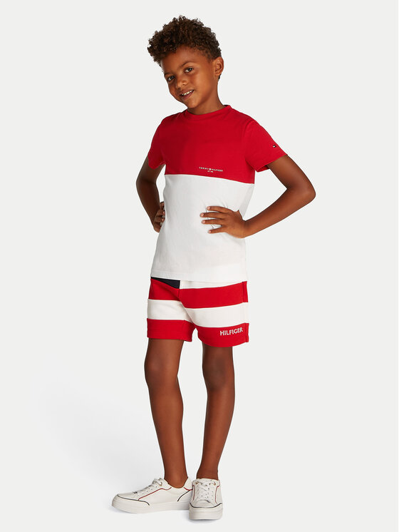 Tommy Hilfiger Tommy Hilfiger T-shirt KB0KB09617 Crvena Regular Fit