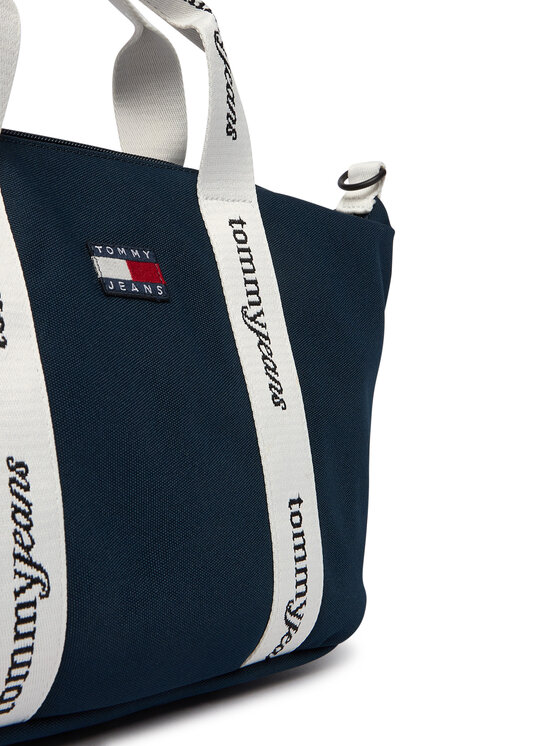 Tommy Jeans Borsetta Tommy Jeans Ess Daily Mini Tote AW0AW18460 Blu scuro