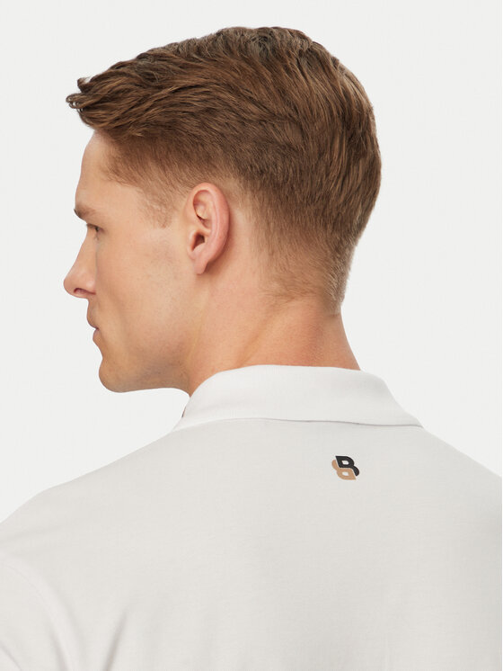 BOSS BOSS Polo Open 50560261 Blanco Regular Fit