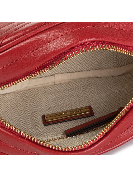 Tory Burch Rankinė Tory Burch Kira Chevron Camera Bag 60227 Vyšninė