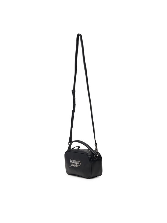 Tommy Jeans Soma Tommy Jeans Tjw Bold Script Camera Bag AW0AW19053 Melns