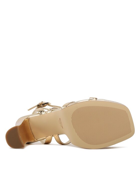 MICHAEL Michael Kors Σανδάλια MICHAEL Michael Kors Paola Platform Sandal 40S3PLHS1M Χρυσό