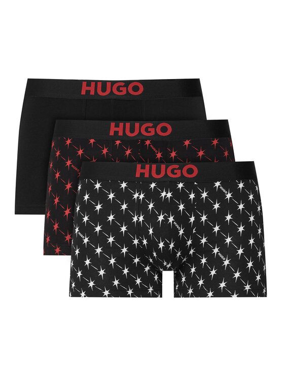 HUGO HUGO Conjunto de calzoncillos boxer 50549140 Guinda/burdeos