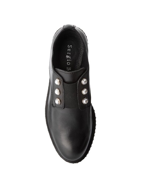 Sergio Bardi Оксфорди Sergio Bardi Isernia FW127350418VF Чорний