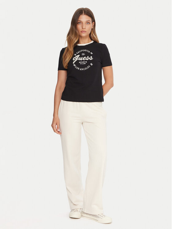 Guess Guess Camiseta V5BI03 J1314 Negro Slim Fit