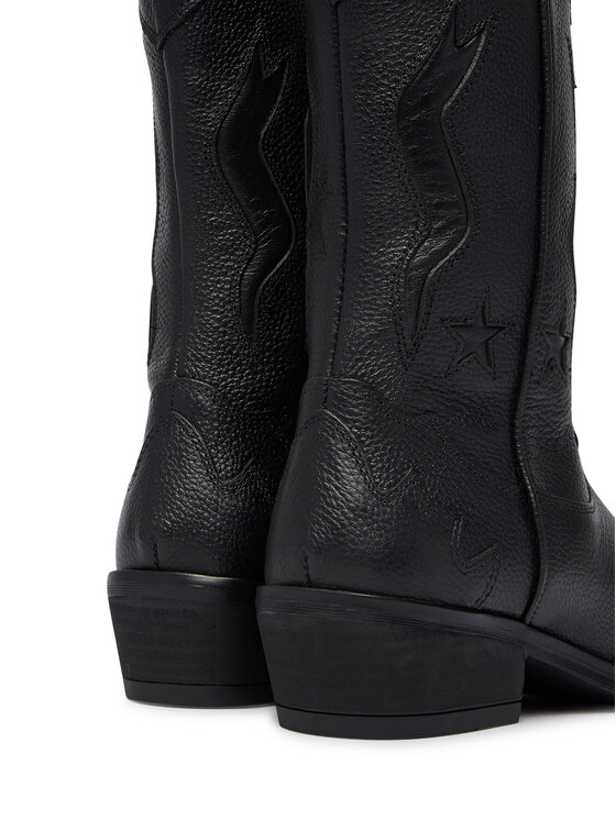 Tommy Hilfiger Kaubojiški batai Tommy Hilfiger T3A6-35193-0036 Juoda