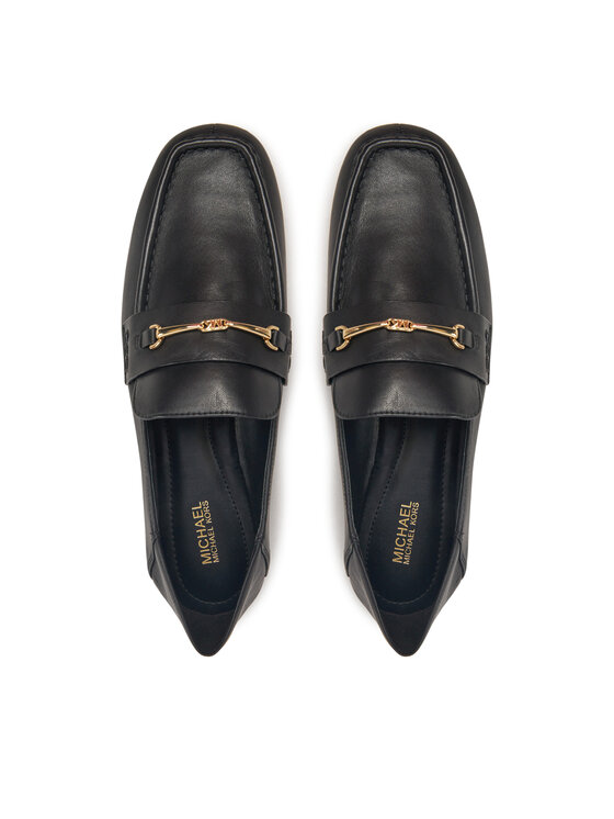 Michael Kors Mokasīni Michael Kors Lena Loafer 40R5LEFP1L Melns