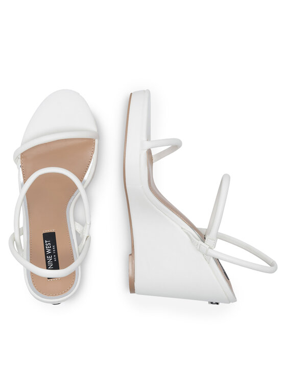 Nine West Sandały Nine West WFA2624-1 Biały