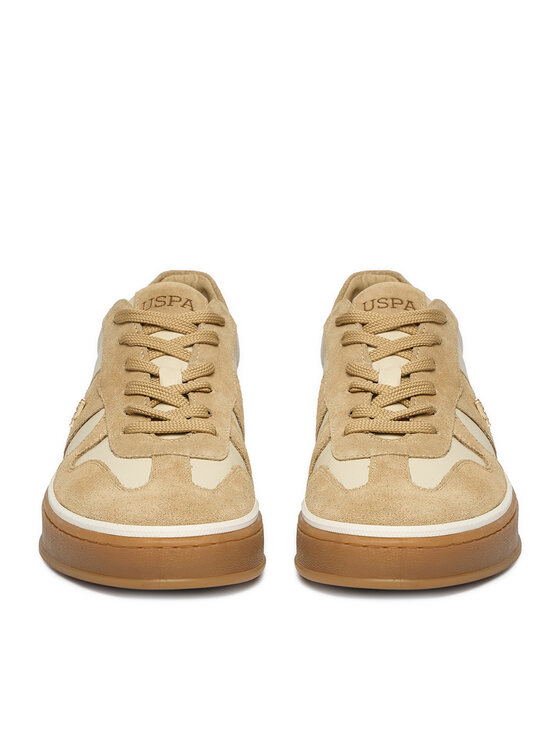 U.S. Polo Assn. Снікерcи U.S. Polo Assn. EO-HAIRY001W/6LS1 Кремовий