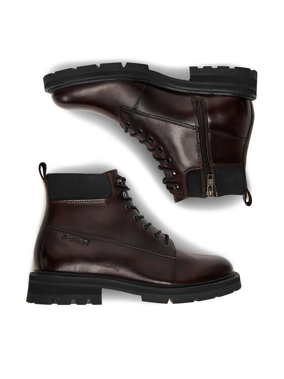 G-STAR Черевики G-Star Raw EO-DEXTER-08 125AM Коричневий