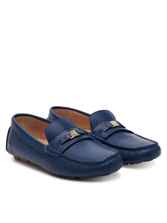 Pollini Mokasyny Pollini SA10151G1MTD0751 Granatowy