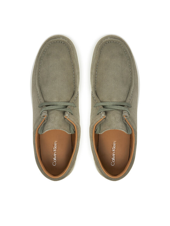 Calvin Klein Poltopánky Calvin Klein Hybrid Apron Laceup Su HM0HM01967 Zelená