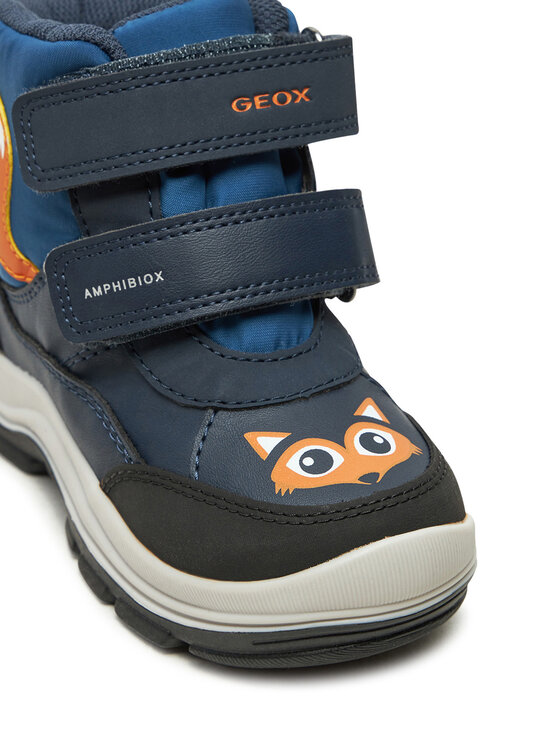 Geox Sniega zābaki Geox B Flanfil Boy B Abx B463VB 054FU CF44K S Tumši zils