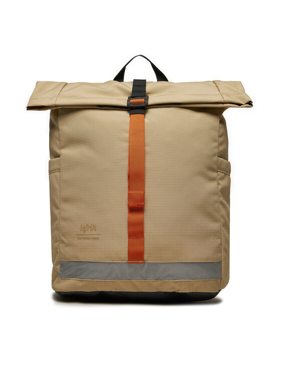 Lefrik Mugursoma Lefrik Lars Roll Stone Ripstop Bēšs