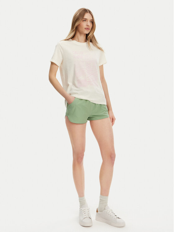 Roxy Roxy Футболка ERJZT05911 Écru Regular Fit