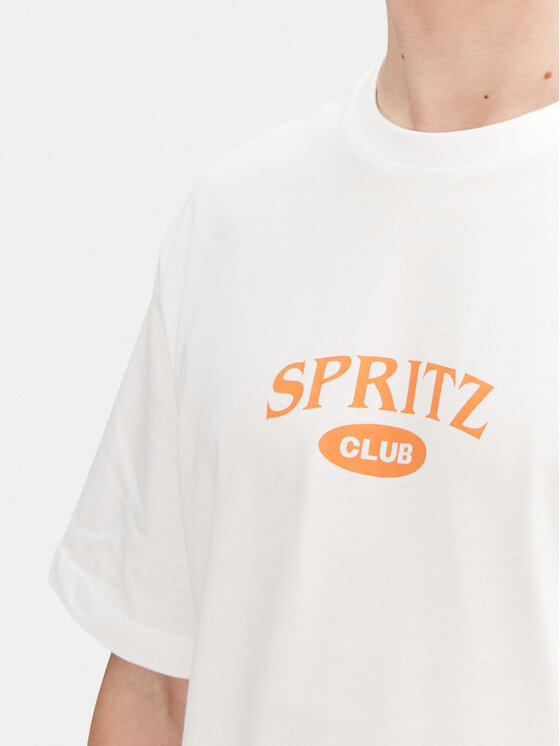 Only & Sons Only & Sons Футболка Spritz 22034398 Білий Relaxed Fit