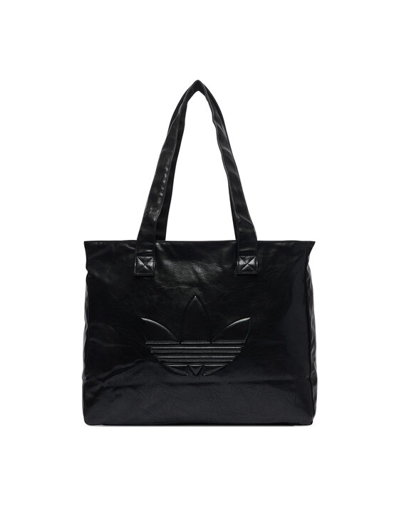 adidas Сумка adidas Shopper Metallic Pu Bag KR1565 Чорний