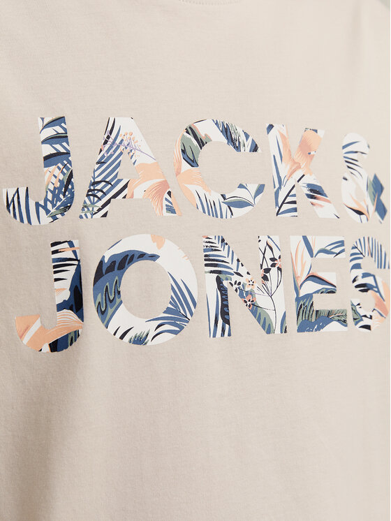 Jack & Jones Jack & Jones T-Shirt Bryan 12268127 Μπεζ Relaxed Fit