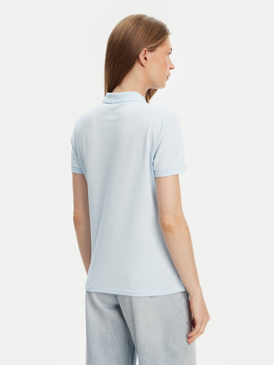 United Colors Of Benetton United Colors Of Benetton Poloshirt 3TQJD300W Himmelblau Slim Fit