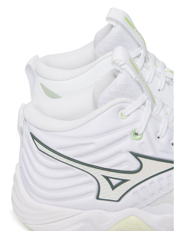 Mizuno Tenisice za dvoranski nogomet Mizuno Wave Momentum Elite Mid V1GC2517 Bijela