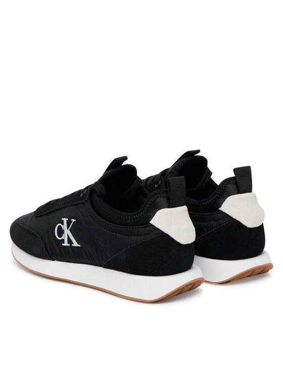 Calvin Klein Sneakers Calvin Klein Retro Runner Lace Up Sock YW0YW02060 Negru