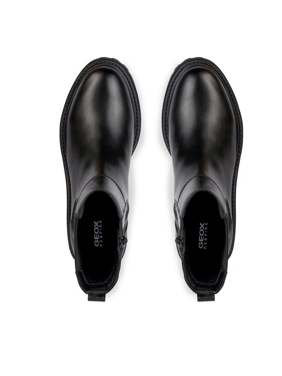 Geox Čizme Geox D Iridea D36HRG 043NH C9999 Crna