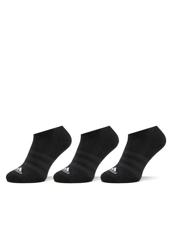 adidas Īsās zeķes adidas Cushioned Low-Cut Socks 3 Pairs IC1332 Melns
