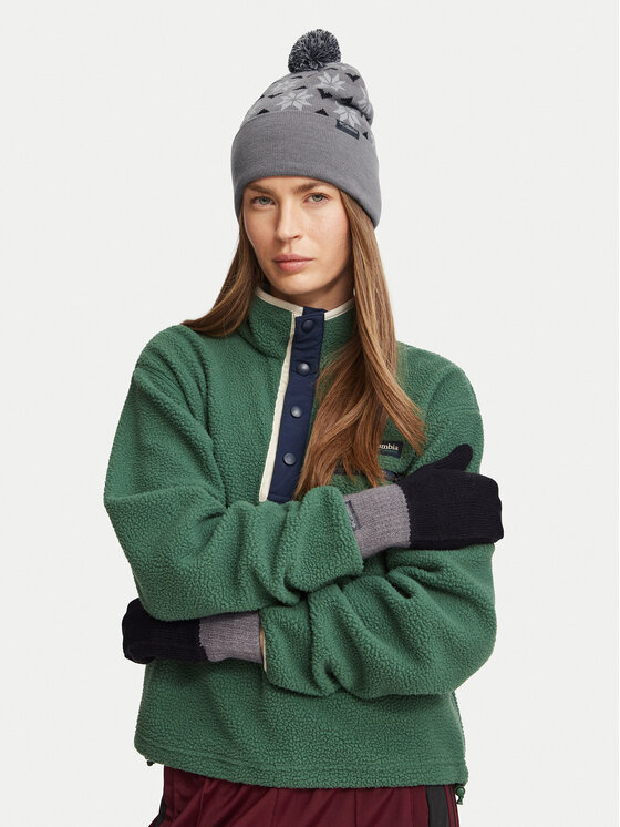 Columbia Set di Cappello e Guanti Columbia Snowflake 2180781 Grigio scuro
