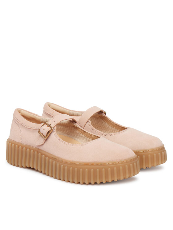 Clarks Туфлі Clarks Torhill Jane 26186306 Рожевий