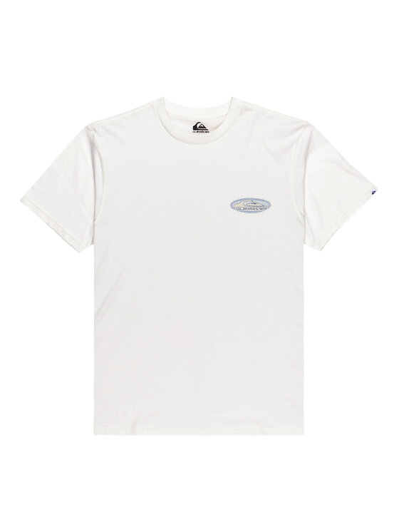 Quiksilver Quiksilver Camiseta Evo Border Lines EQYZT08191 Blanco Regular Fit