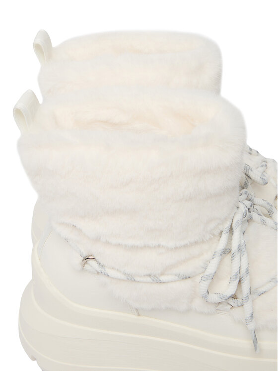 Buffalo Sniega zābaki Buffalo Olympia Fur Boot 18483 Balts