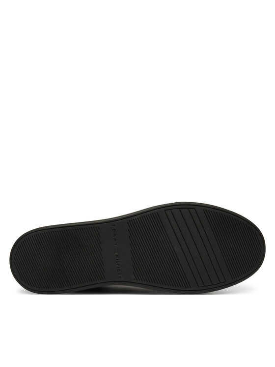 Tommy Hilfiger Sneakersy Tommy Hilfiger Casual Cupsole Sneaker FW0FW09020 Czarny