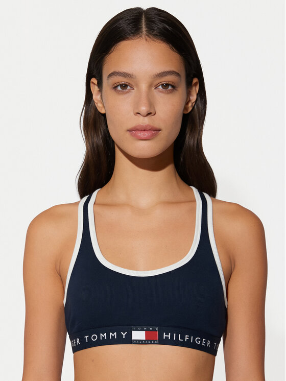 Tommy Hilfiger Tommy Hilfiger Top de sujetador UW0UW06270 Azul marino
