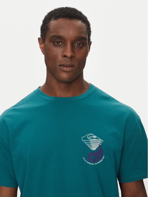 Quiksilver Quiksilver Футболка EQYZT08033 Зелений Regular Fit