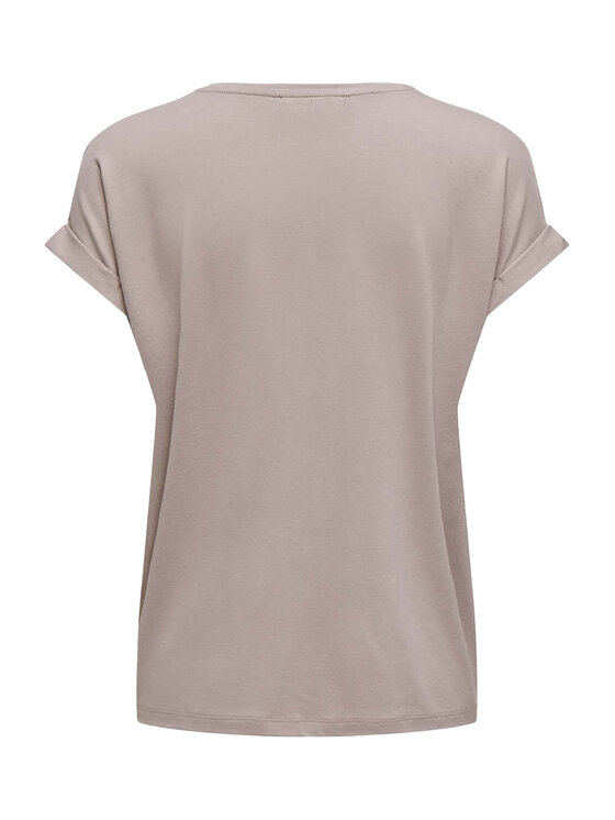 ONLY ONLY Camiseta Moster 15106662 Beis Loose Fit