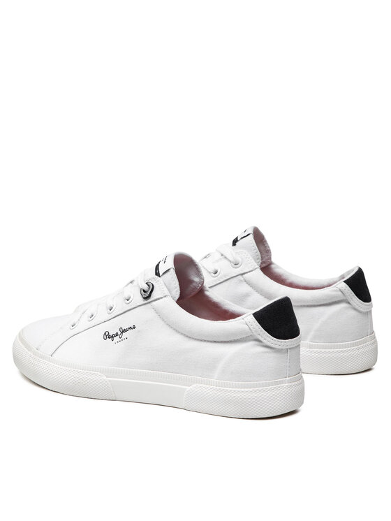 Pepe Jeans Kedai Pepe Jeans Kenton Basic Woman PLS30990 Balta