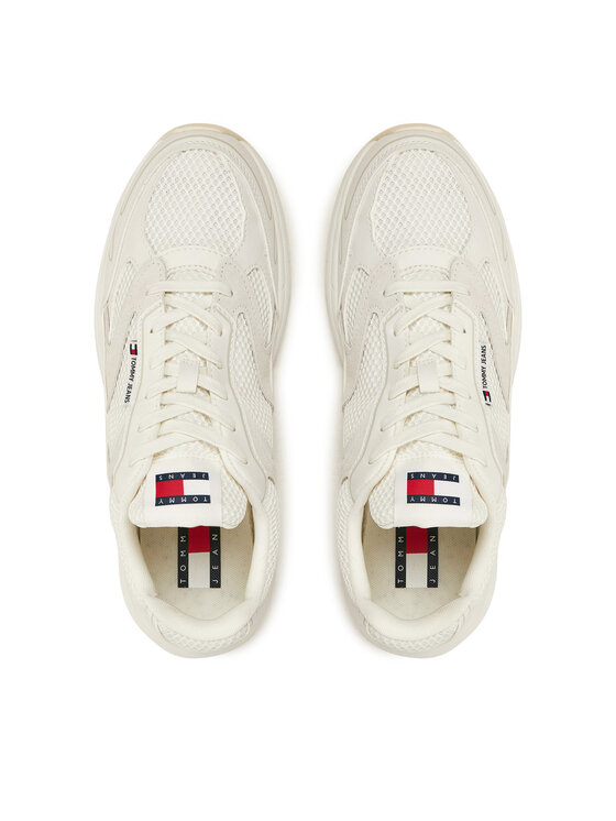 Tommy Jeans Sneakersy Tommy Jeans The Coney EM0EM01520 Écru
