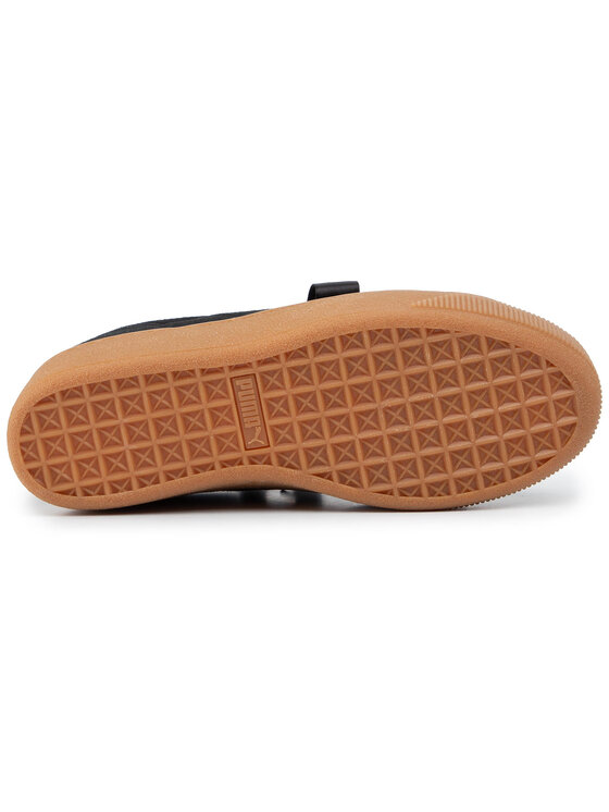 Puma Сникърси Puma Vikky Platform Ribbon 364979 01 Черен