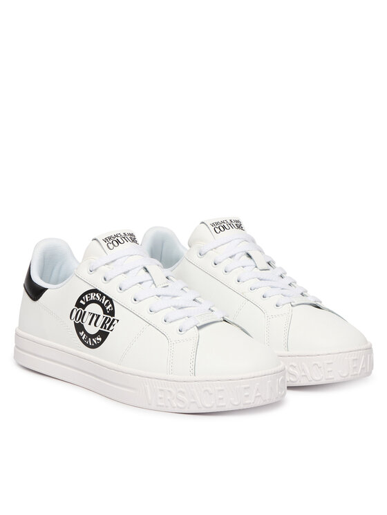 Versace Jeans Couture Снікерcи Versace Jeans Couture 80YA3SK1 Білий