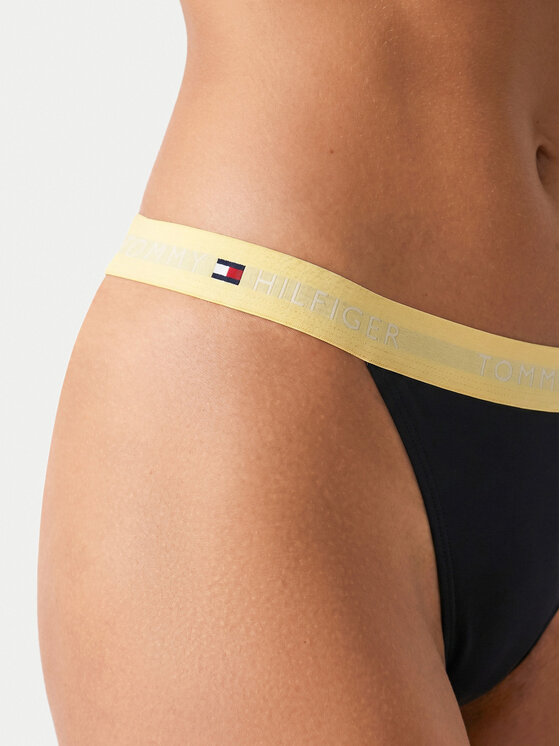 Tommy Hilfiger Tommy Hilfiger Conjunto de tangas UW0UW06518 Negro