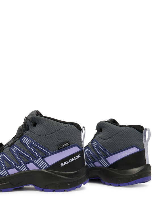 Salomon Трекінгові черевики Salomon Xa Pro V8 Mid Waterproof L47857300 Сірий