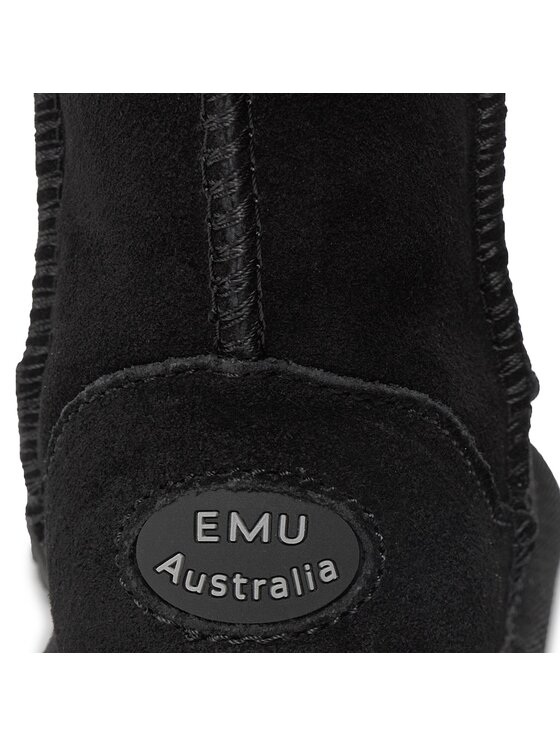 EMU Australia Sniego batai EMU Australia Wallaby Lo Kids K10102 Juoda