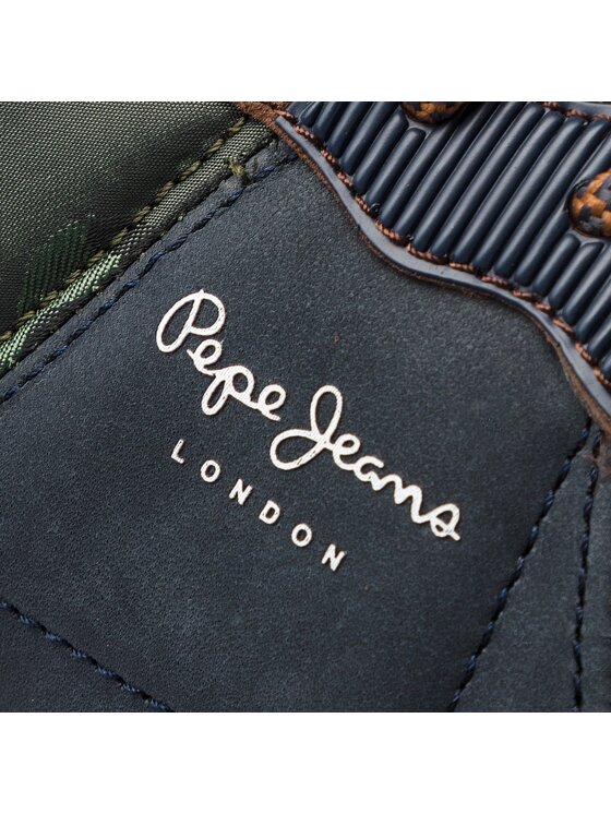 Sneakers Pepe Jeans Tinker Pro-Boot PMS30490 Maro | Epantofi.ro