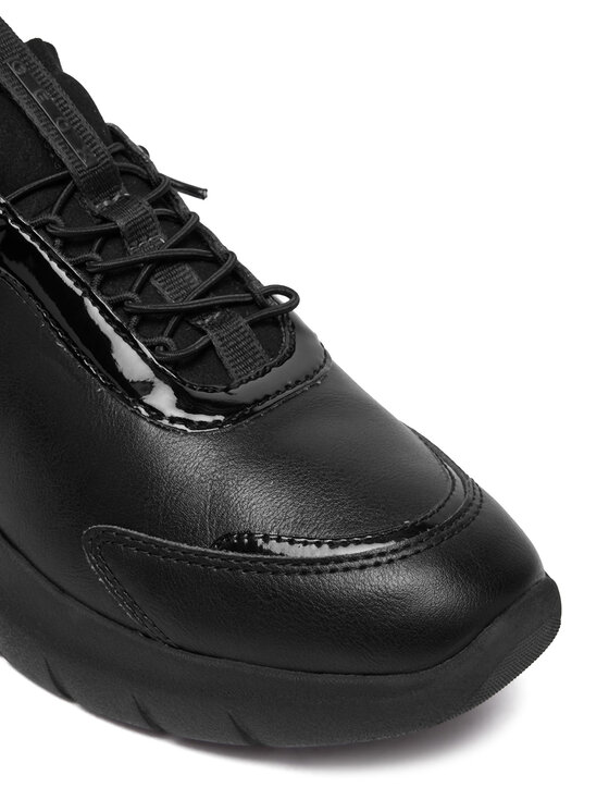 Geox Snīkeri Geox D Plummery Plus D680JA 5402 C9999 Melns