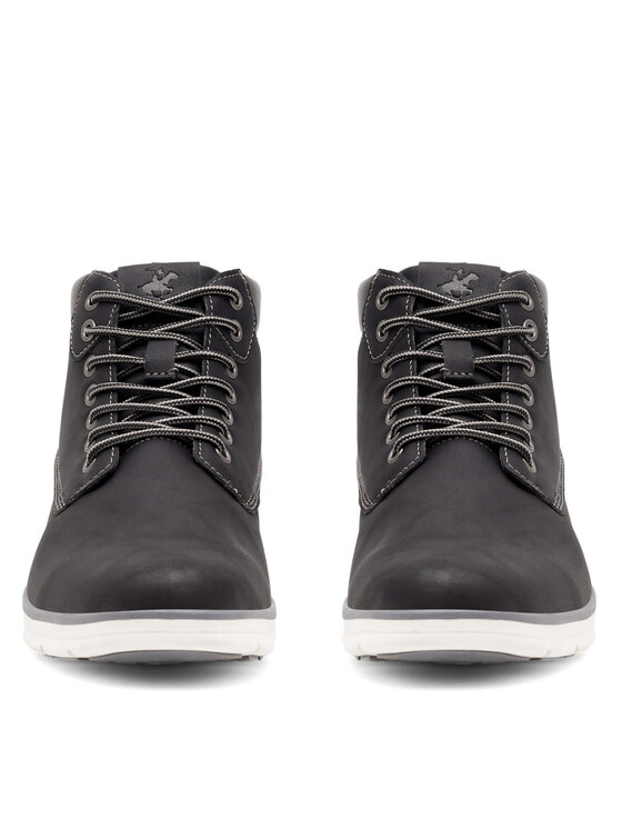 Beverly Hills Polo Club Šnurovacia obuv Beverly Hills Polo Club 2023P2007 Čierna